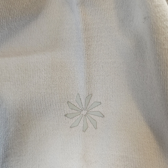 ATHLETA Black White Gray‎ Intarsia Knit Seamless Active Gym Leggings Size Medium - Picture 3 of 10